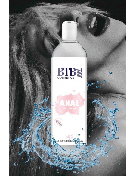 BTB ANAL WATER BASED LUBRICANT XL 250ML