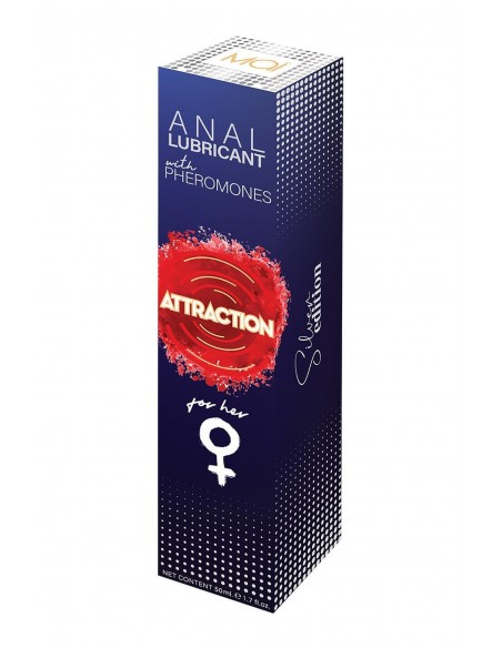 ANAL LUBRICANT WITH PHEROMONES ATTRACTION FOR HER 50 ML