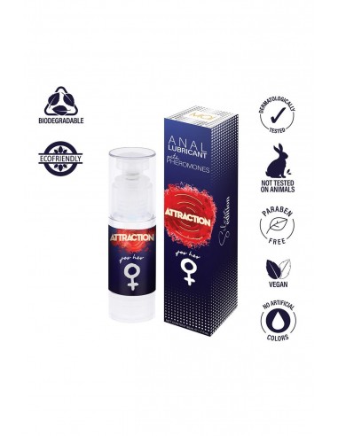 ANAL LUBRICANT WITH PHEROMONES ATTRACTION FOR HER 50 ML