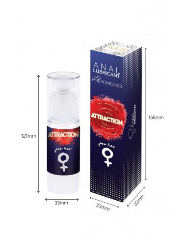 ANAL LUBRICANT WITH PHEROMONES ATTRACTION FOR HER 50 ML