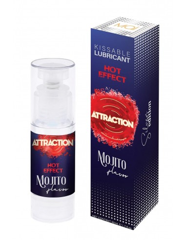 LUBRICANT ATTRACTION HEAT MOJITO 50 ML
