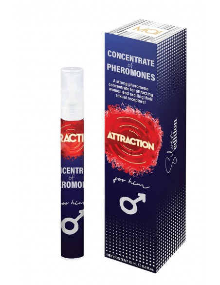 CONCENTRATED PHEROMONES FOR HIM ATTRACTION 10 ML