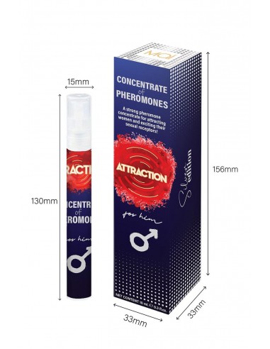 CONCENTRATED PHEROMONES FOR HIM ATTRACTION 10 ML