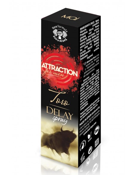 RETARDING SPRAY ATTRACTION TORO 30 ML