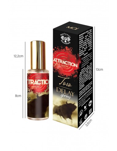 RETARDING SPRAY ATTRACTION TORO 30 ML