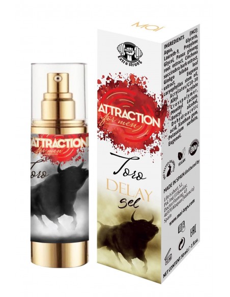 RETARDING GEL ATTRACTION TORO 30 ML