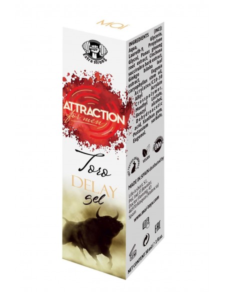 RETARDING GEL ATTRACTION TORO 30 ML