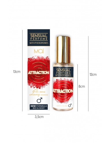 MASCULINE PERFUME BED & BODY MAI ATTRACTION 30ML