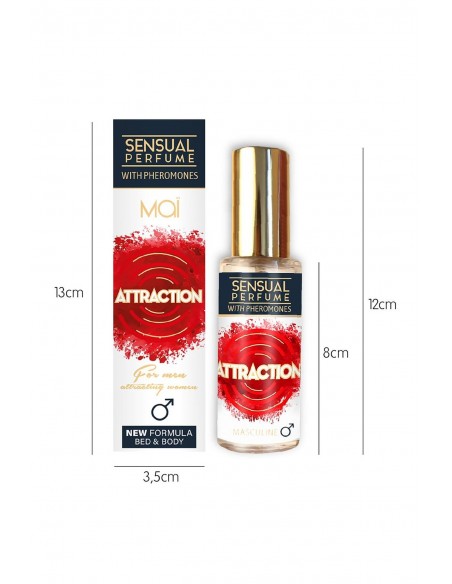 MASCULINE PERFUME BED & BODY MAI ATTRACTION 30ML