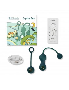 Magic Motion - Crystal Duo Smart Kegel Vibrator with Weight Set 2