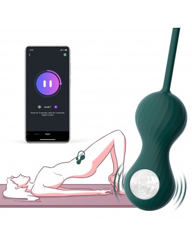 Magic Motion - Crystal Duo Smart Kegel Vibrator with Weight Set