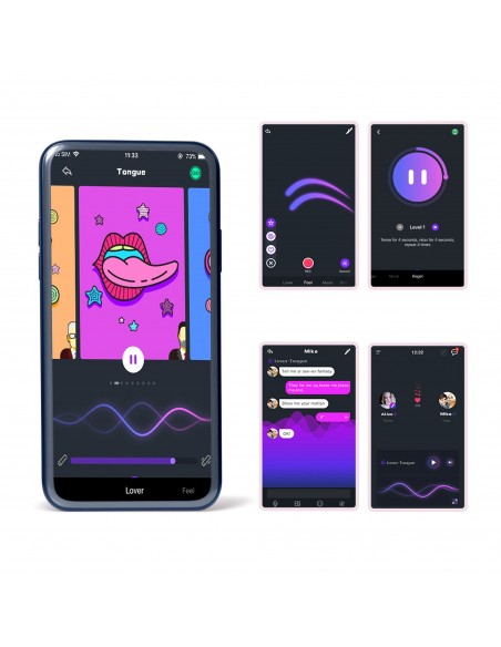 Magic Motion - Crystal Duo Smart Kegel Vibrator with Weight Set