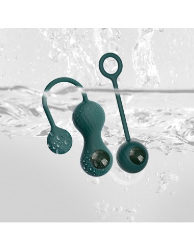 Magic Motion - Crystal Duo Smart Kegel Vibrator with Weight Set