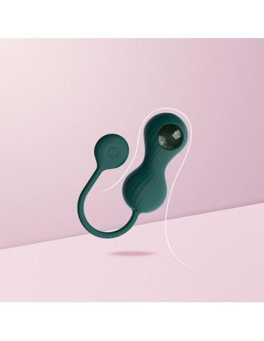 Magic Motion - Crystal Duo Smart Kegel Vibrator with Weight Set