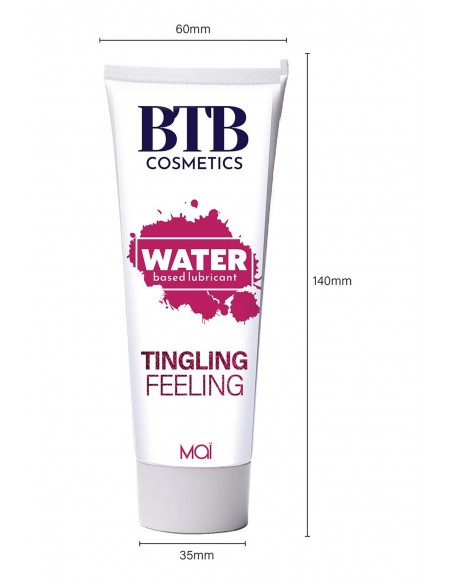 BTB WATER BASED TINGLING EFFECT LUBRICANT 100ML