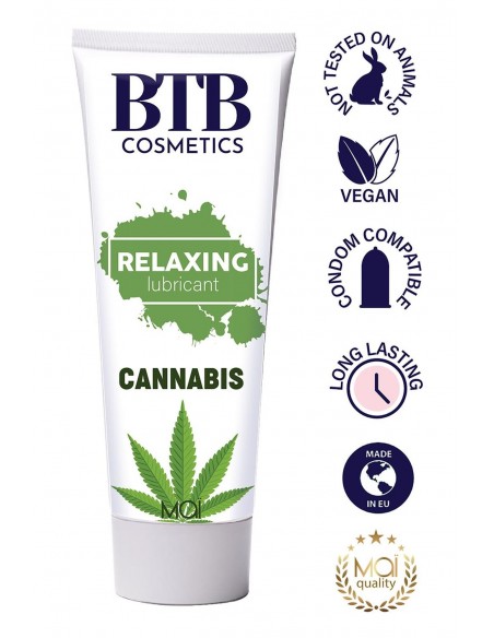 BTB WATER BASED CANNABIS LUBRICANT 100ML