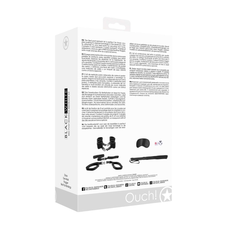Bed Post Bindings Restraint Kit - 5