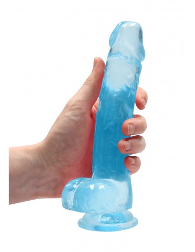 Realistic Dildo with Balls - 8""/ 21 cm