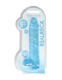 Realistic Dildo with Balls - 9""/ 25 cm