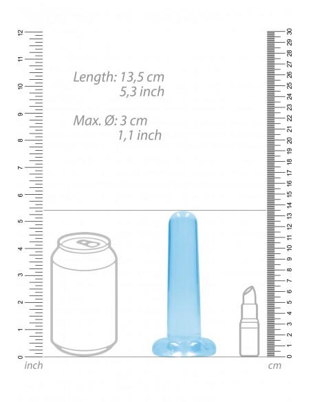 Non Realistic Dildo with Suction Cup - 5,3""/ 13,5 cm