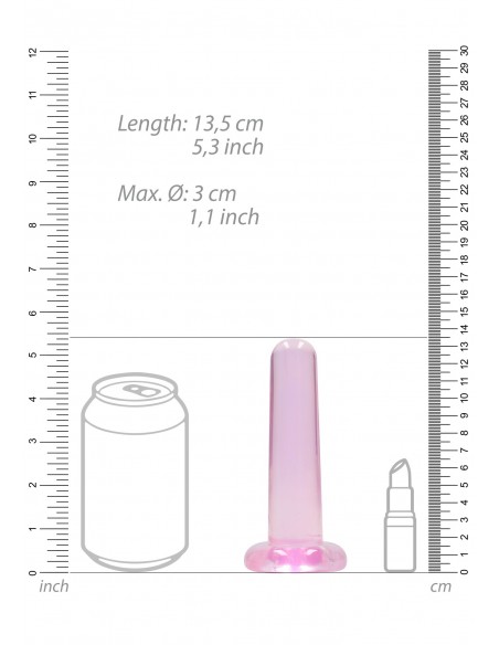 Non Realistic Dildo with Suction Cup - 5,3""/ 13,5 cm