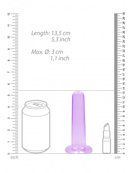 Non Realistic Dildo with Suction Cup - 5,3""/ 13,5 cm