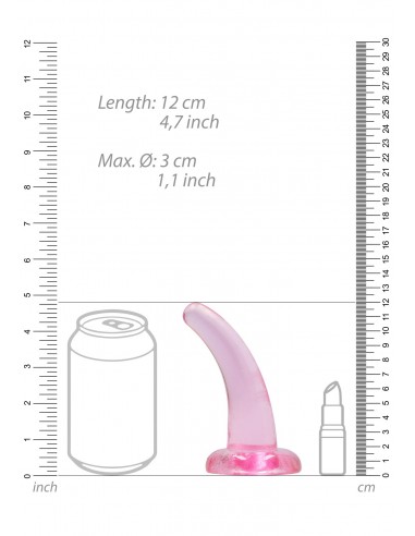 Non Realistic Dildo with Suction Cup - 4,5""/ 11,5 cm