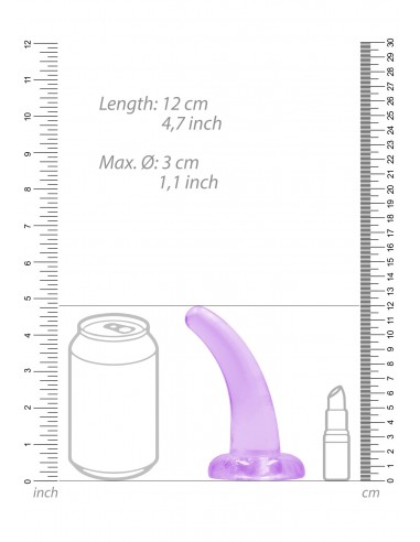 Non Realistic Dildo with Suction Cup - 4,5""/ 11,5 cm