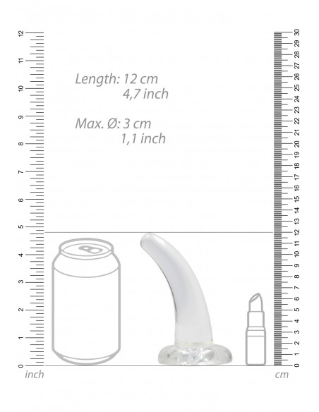 Non Realistic Dildo with Suction Cup - 4,5""/ 11,5 cm