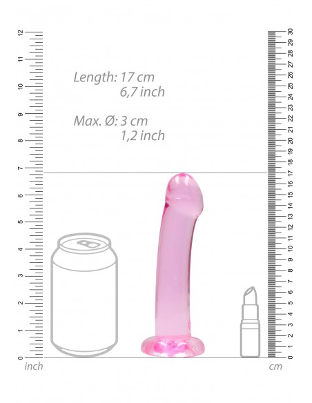 Non Realistic Dildo with Suction Cup - 6,7""/ 17 cm