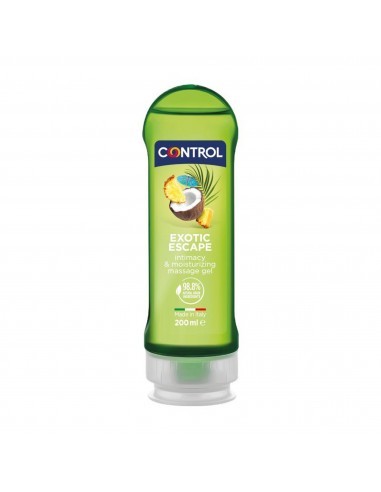 Control Exotic Escape 200 ml - żel intymny, do masażu tropikalny