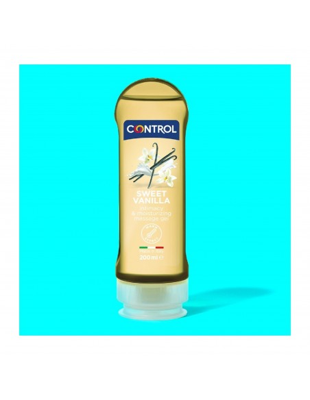 Control Sweet Vanilla 200 ml - żel intymny, do masażu rozgrzewający waniliowy