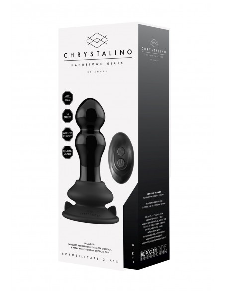 Rimly - With Suction Cup and Remote - 10 Speed - Black