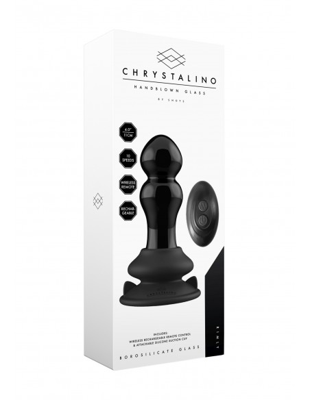 Rimly - With Suction Cup and Remote - 10 Speed - Black