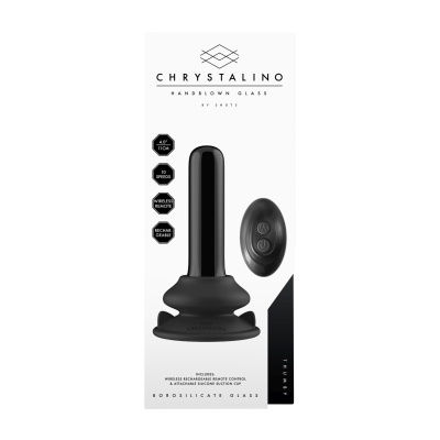 Thumby - With Suction Cup and Remote - 10 Trybów - Czarny - 1