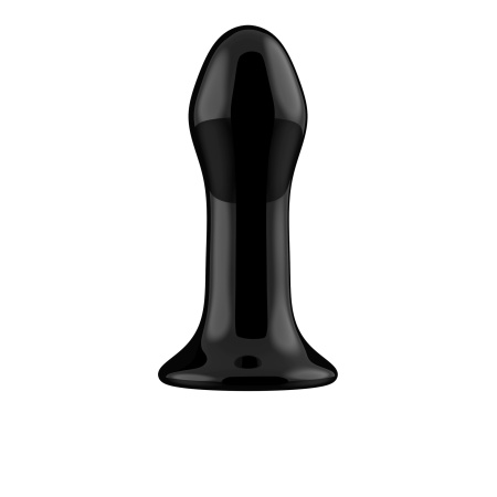 Pluggy - With Suction Cup and Remote - 10 Trybów - Czarny - 3