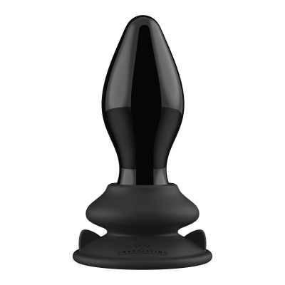 Stretchy - With Suction Cup and Remote - 10 Trybów - Czarny - 1 2