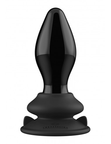 Stretchy - With Suction Cup and Remote - 10 Speed - Black