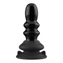 Ribbly - With Suction Cup and Remote - 10 Trybów - Czarny - 2