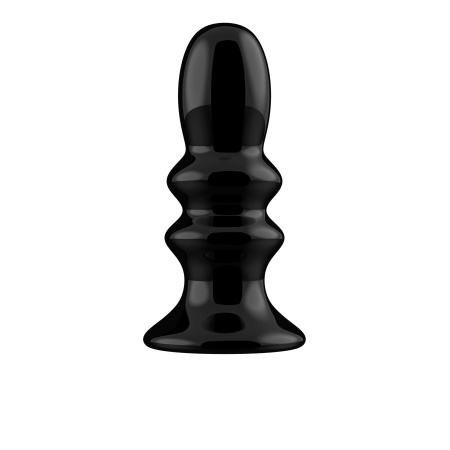Ribbly - With Suction Cup and Remote - 10 Trybów - Czarny - 3
