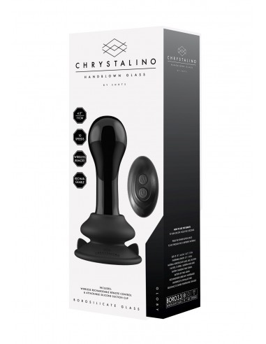 Globy - With Suction Cup and Remote - 10 Speed - Black