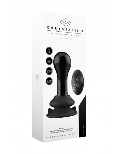 Globy - With Suction Cup and Remote - 10 Speed - Black