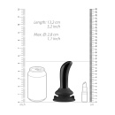 Prickly - With Suction Cup and Remote - 10 Trybów - Czarny - 7