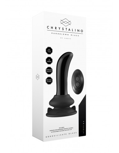 Prickly - With Suction Cup and Remote - 10 Speed - Black