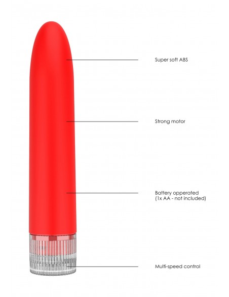 Eleni - Super Soft ABS - Multi-Speeds - Red