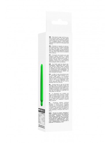 Delia - ABS Bullet With Sleeve - 10-Speeds - Green