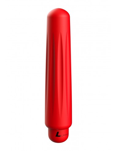 Delia - ABS Bullet With Sleeve - 10-Speeds - Red