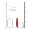 Delia - ABS - Mini With Sleeve - 10-Trybów - Czerwony - 6