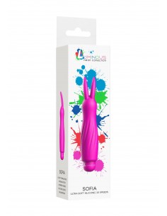 Sofia - ABS Bullet With Sleeve - 10-Speeds - Fuchsia