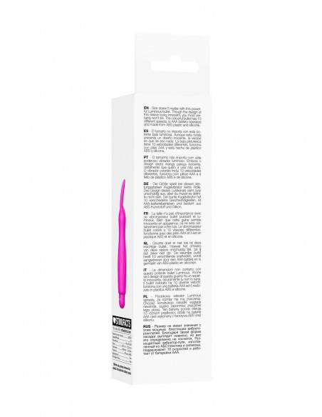 Sofia - ABS Bullet With Sleeve - 10-Speeds - Fuchsia